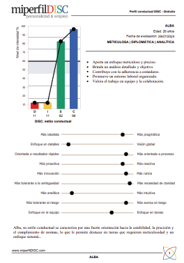 Informe DISC Gratuito